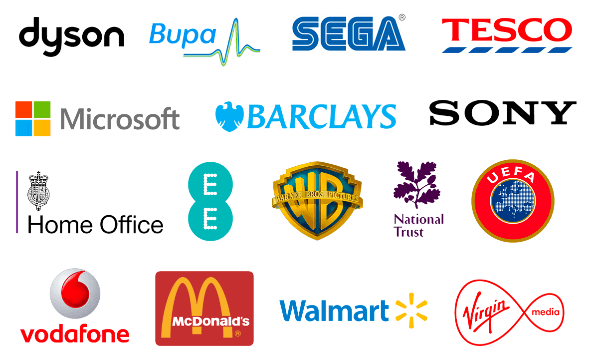 Brands that have worked with GoBeBrilliant